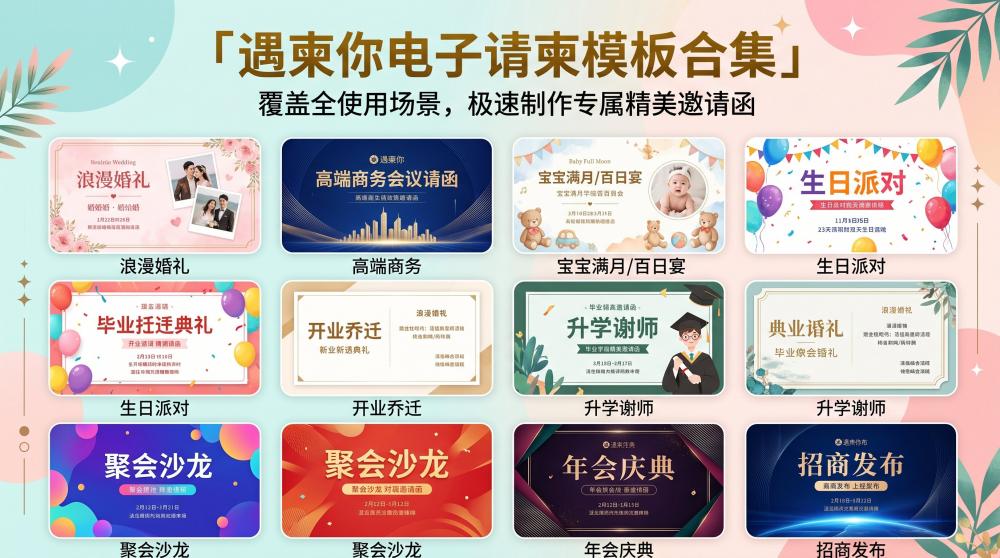 婚庆电子请柬天花板！发送秒达还能自动统计宾客，小白也能5分钟搞定